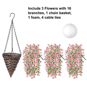 HyeFlora rust-resistant steel frame with black coating for durable outdoor use