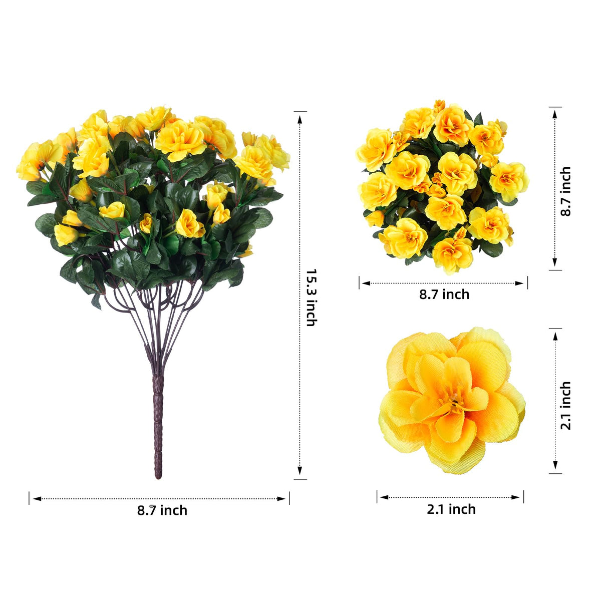 HyeFlora UV-resistant camellia flowers for year-round appeal