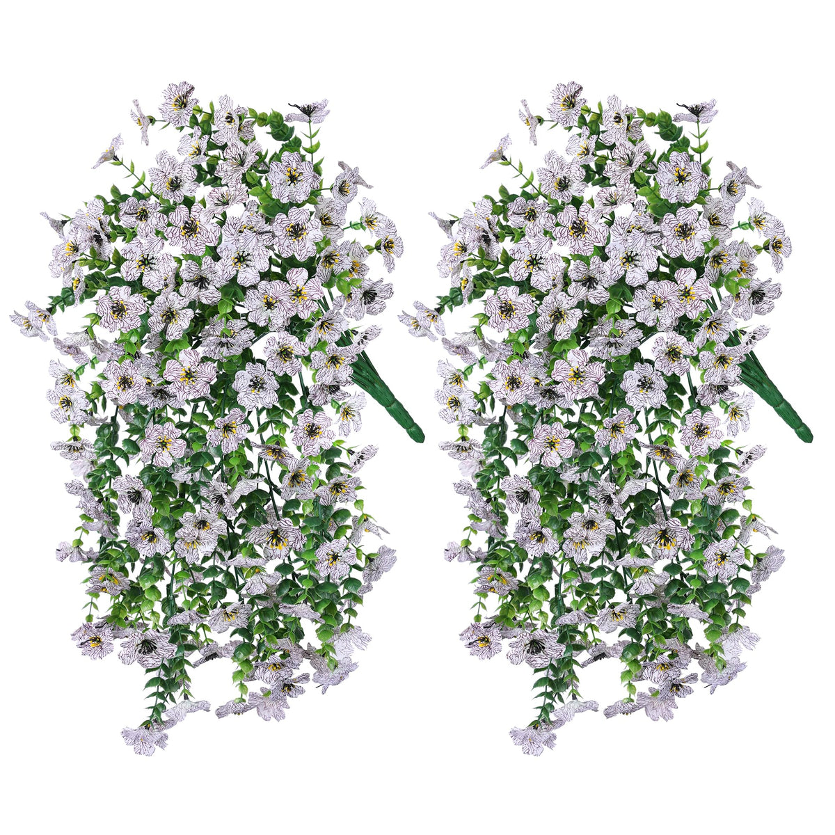 HyeFlora artificial floral arrangement with eucalyptus enhances spring-summer styling.