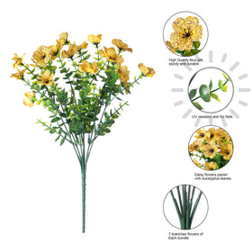 HyeFlora daisy and eucalyptus display enhances indoor and outdoor living spaces.