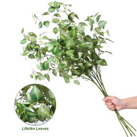 HyeFlora eucalyptus vase display offers flexible arrangement for versatile home decor.
