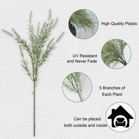 HyeFlora artificial greenery stem provides versatile decor filler