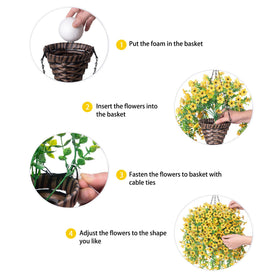 HyeFlora assembly-friendly basket delivers lush blooms with minimal fuss