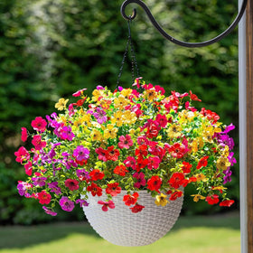 HyeFlora assembled dimensions show a 15-7 by 15-7 by 19 inches silhouette.