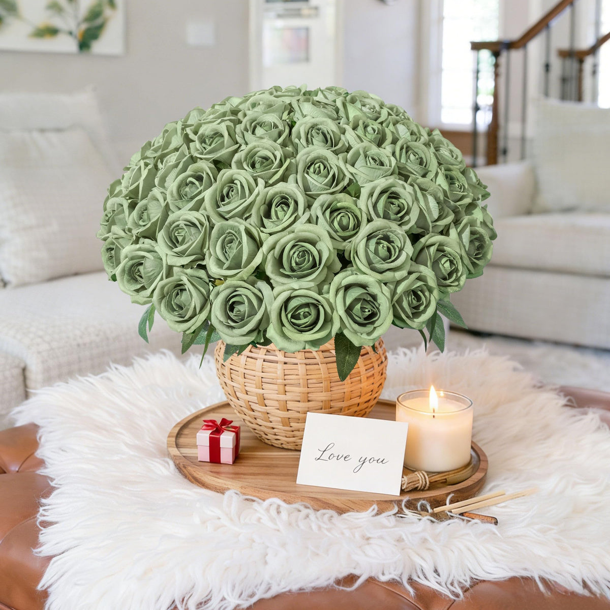 HyeFlora bendable stems enable easy bouquet shaping