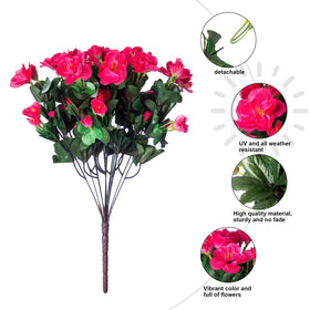 HyeFlora camellia flowers in planters for porch and balcony decor.