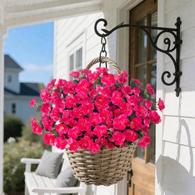 HyeFlora UV-resistant silk camellia blooms withstand sun and weather.