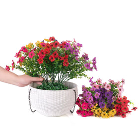 HyeFlora daisy basket dimensions help plan porch decor.