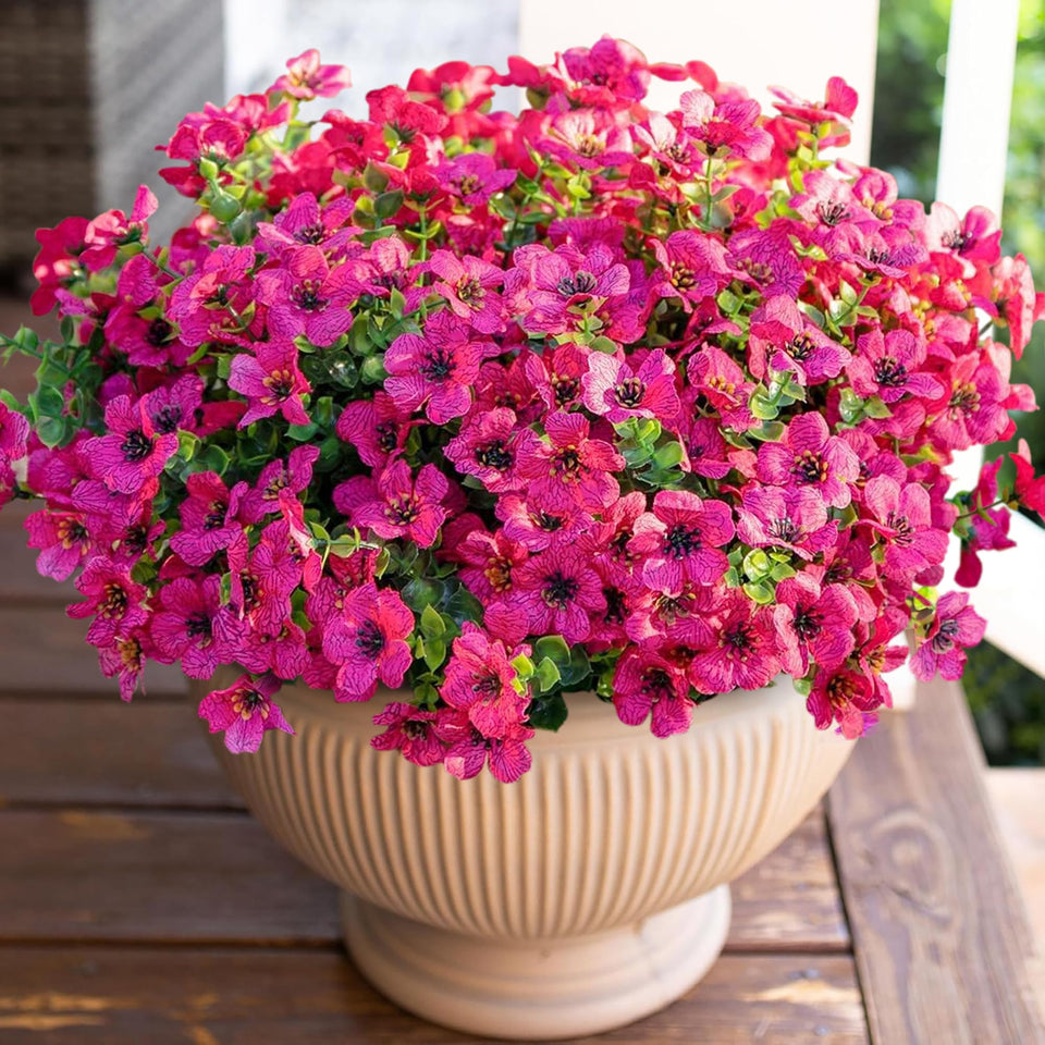 Hyeflora daisy bundles with eucalyptus for versatile outdoor and indoor decoration