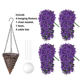 HyeFlora realistic-looking greenery and leaves add year-round charm.