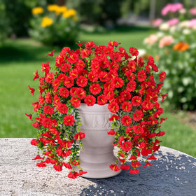 HyeFlora durable stems with plastic and iron wire for shaping.