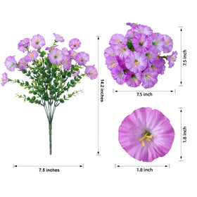 HyeFlora silk outdoor flowers adding color to yard without maintenance