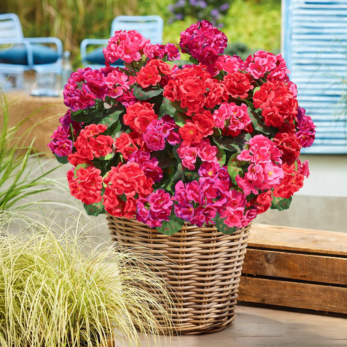 HyeFlora balcony garden accents with year-round color.