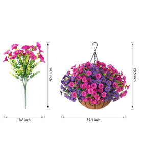 HyeFlora hanging basket assembly shown in minutes for quick decor.