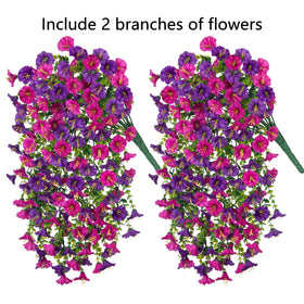 HyeFlora UV-resistant hanging flowers safeguard color on patios and walls