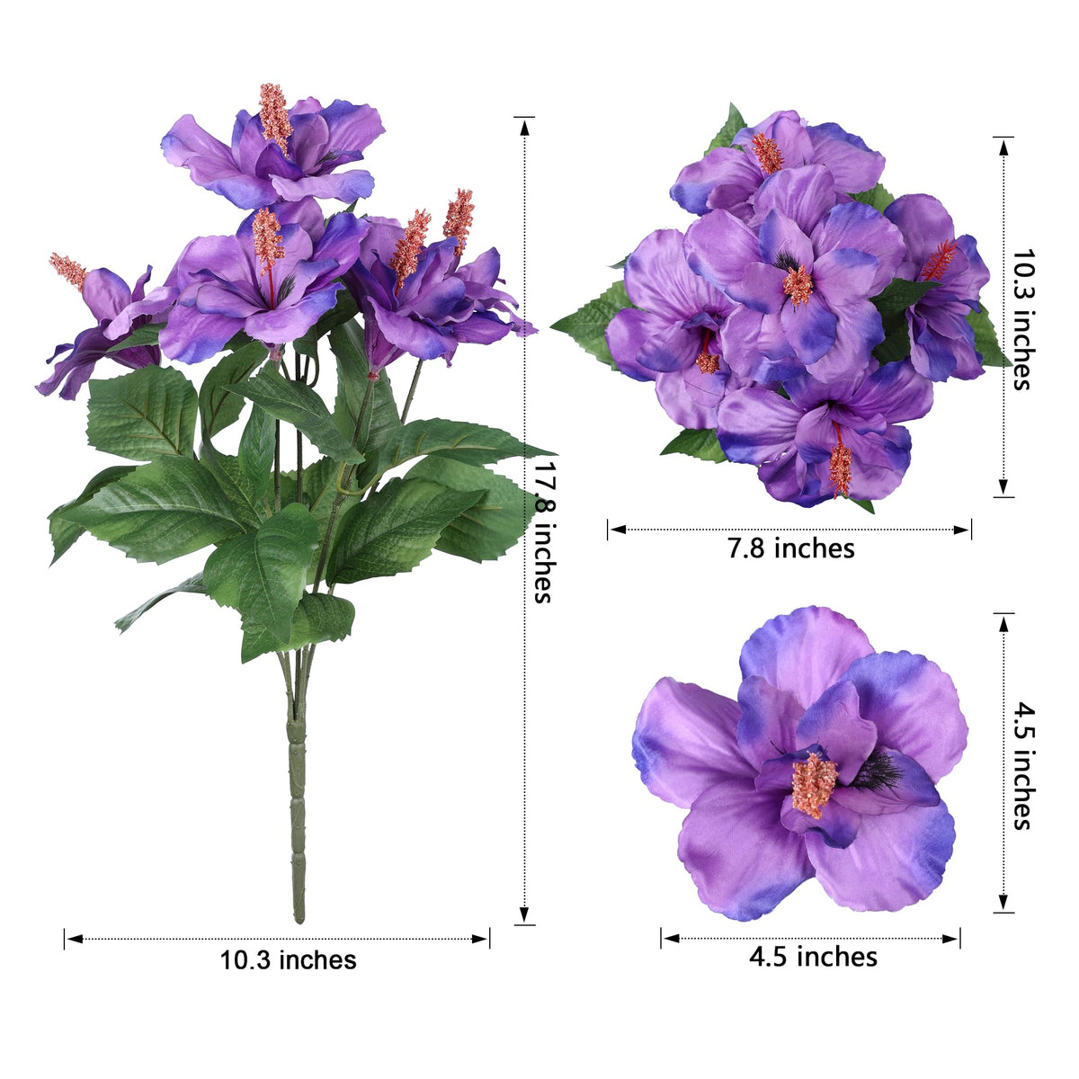 HyeFlora hibiscus for porch and garden decor, versatile for planters.