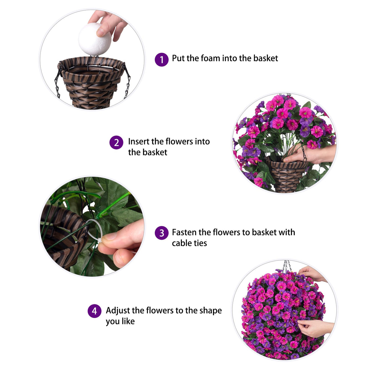 Indoor or outdoor decor on balcony or patio.
