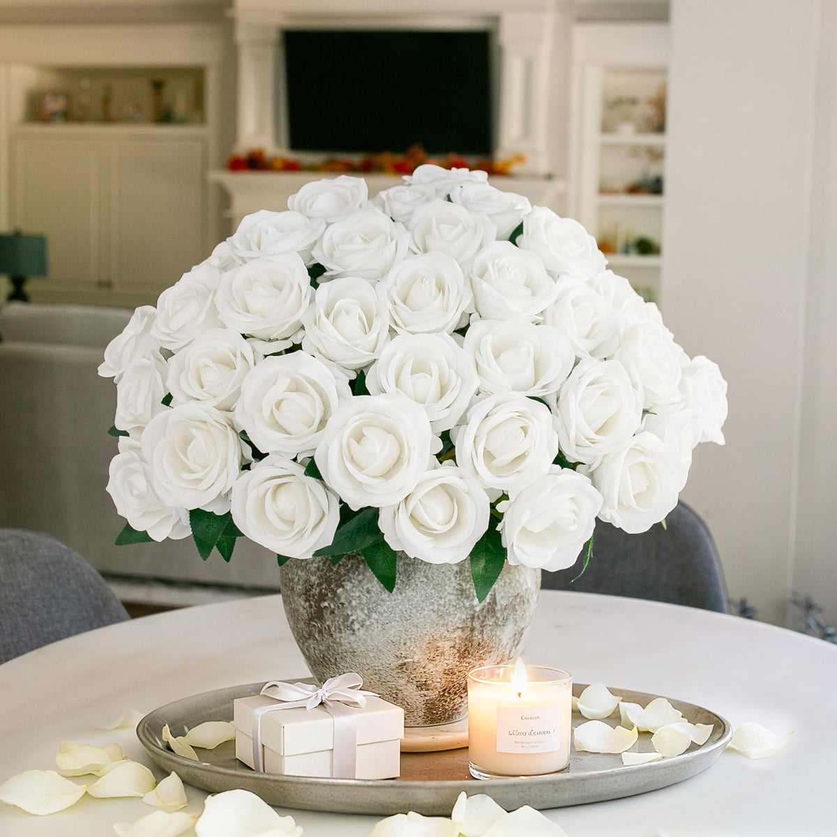 HyeFlora indoor-outdoor roses for long-lasting decor.