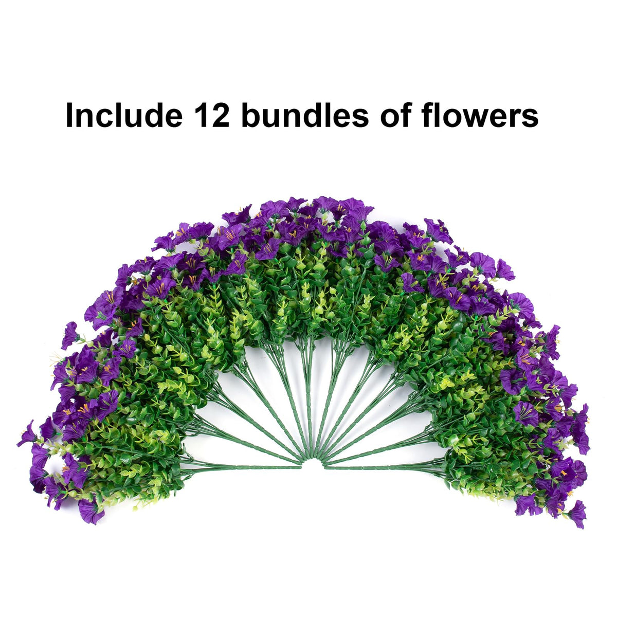 HyeFlora low-maintenance fake flowers designed for outdoors