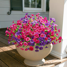 HyeFlora maintenance-free outdoor flowers save time and effort