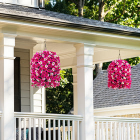 HyeFlora mix rose color pansies blend soft hues for outdoor charm