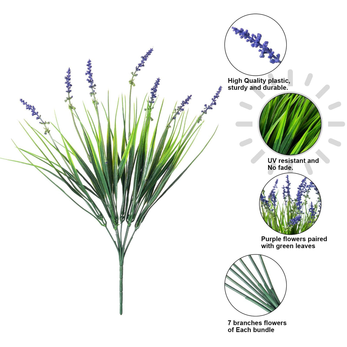 HyeFlora outdoor decor kit offers durable, low-maintenance greenery for garden paths.