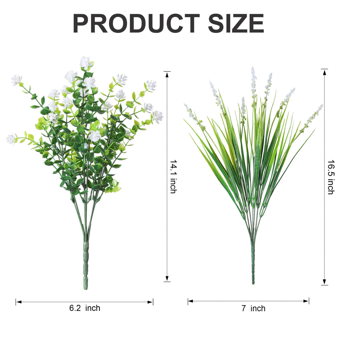 HyeFlora outdoor decor on porch with realistic faux plants