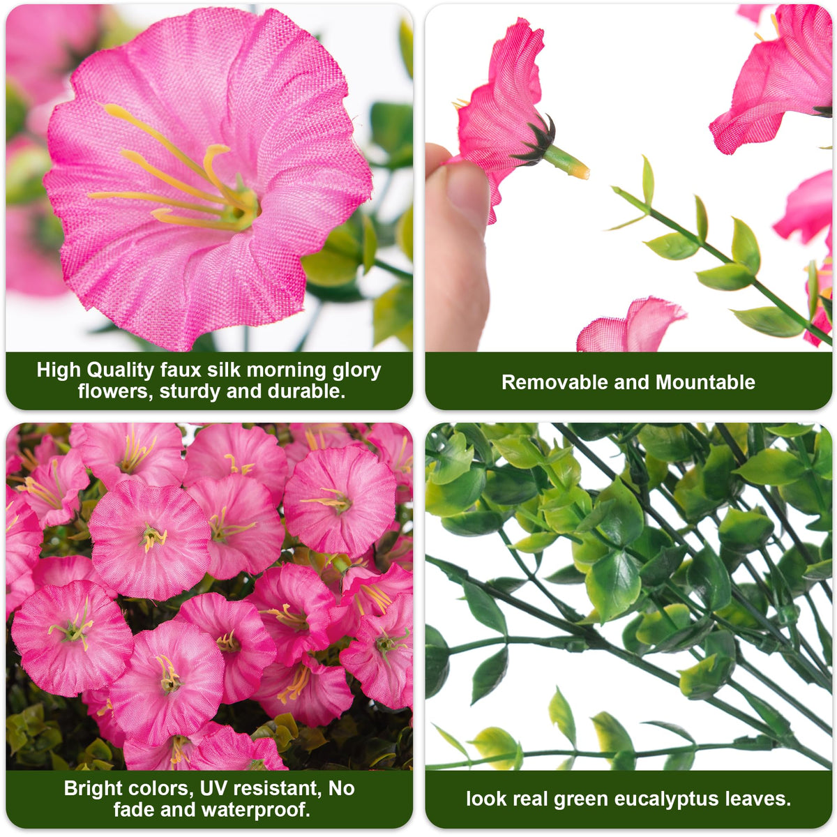 HyeFlora weatherproof outdoor florals for gardens with UV protection.