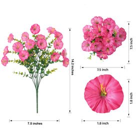 HyeFlora pink morning glory bundles for window boxes styling.