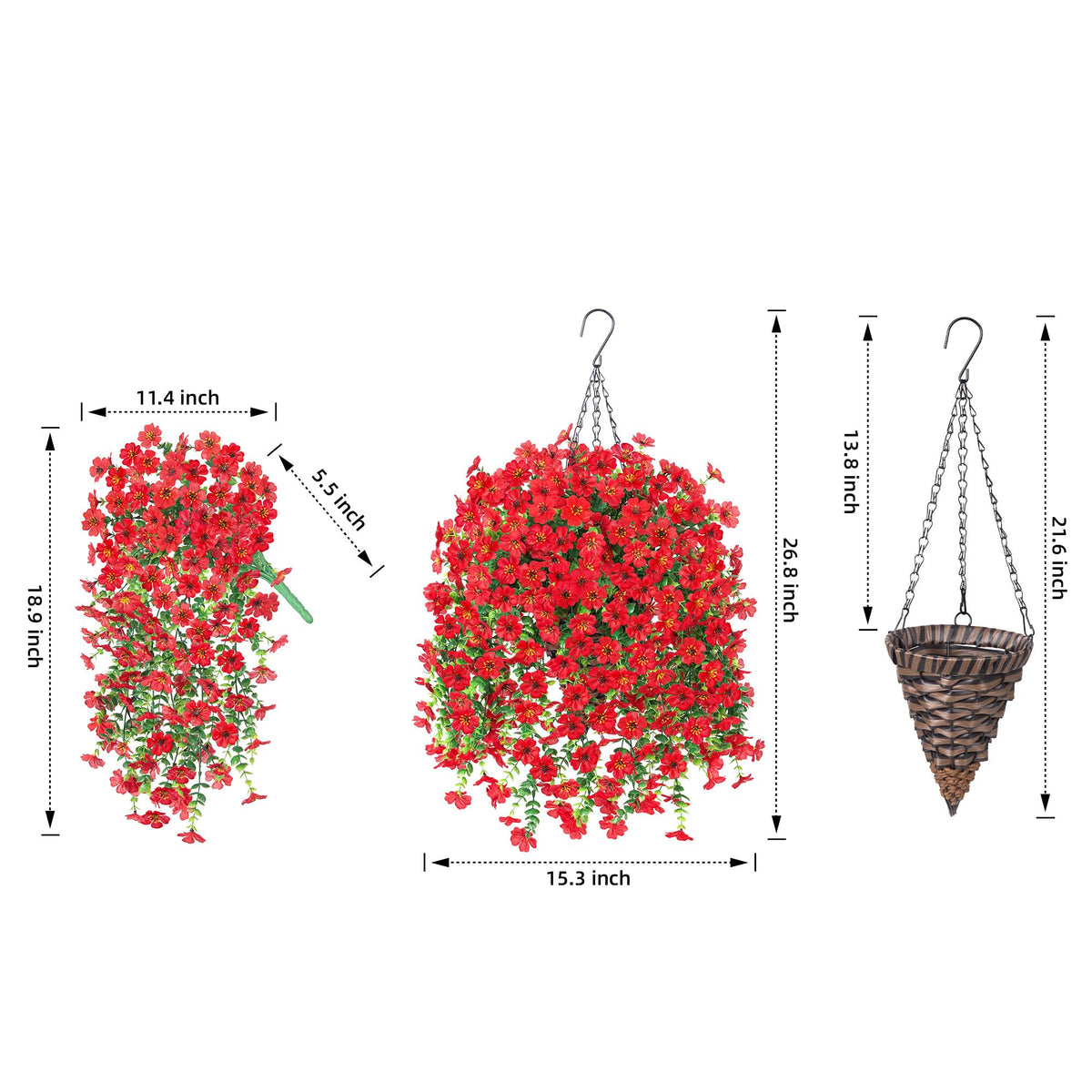HyeFlora outdoor décor for garden, balcony, or patio