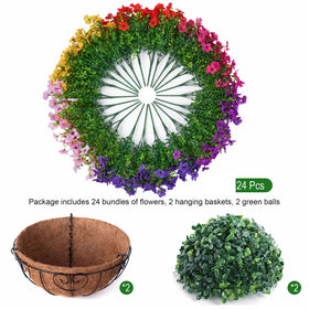 Bright, maintenance-free greenery that stays vibrant without watering.
