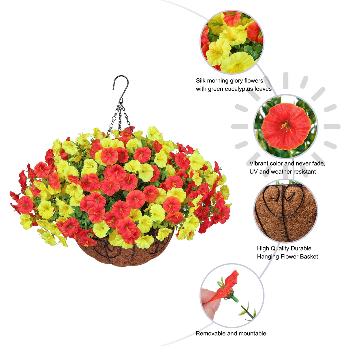 HyeFlora outdoor-safe silk flowers for vibrant year-round displays.