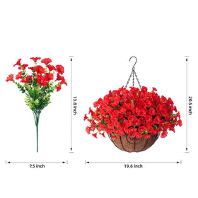 HyeFlora outdoor spring decor perfect for porch, balcony, and garden spaces.
