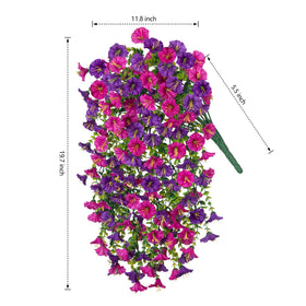 HyeFlora realistic silk morning glory for elegant outdoor decor