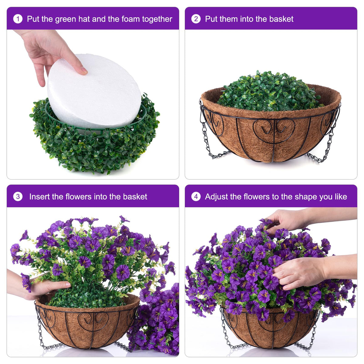 HyeFlora artificial flowers—low maintenance year-round charm.