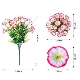 HyeFlora planter front door decor with morning glory display