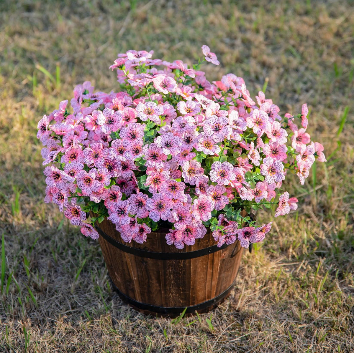 HyeFlora decorative daisies and eucalyptus for garden borders.