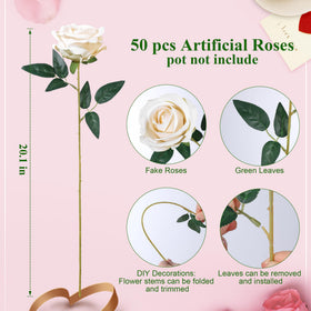 HyeFlora roses decorating baby shower table with soft, romantic vibe.