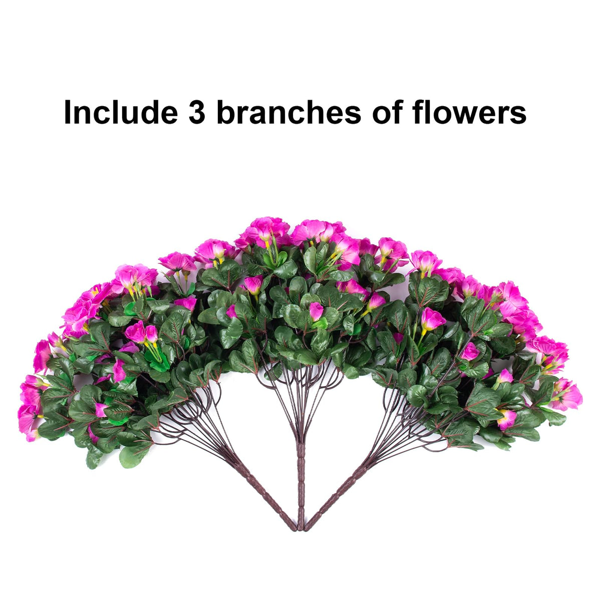 HyeFlora silk camellia cluster brightens patios with minimal maintenance