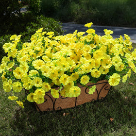 HyeFlora silk outdoor blooms add realistic year-round color