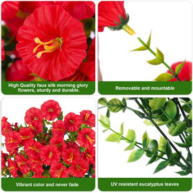 HyeFlora silk flowers outdoors UV-resistant for long-lasting color.