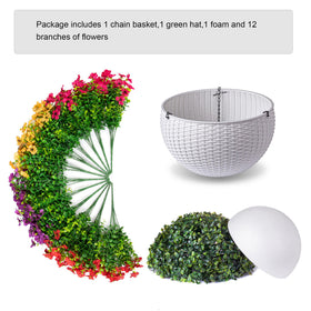 HyeFlora UV-resistant design withstands sunlight for outdoor display.