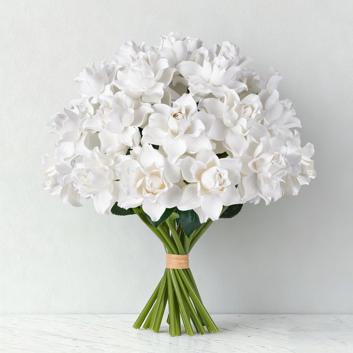 HyeFlora bendable silk gardenia stems for easy custom arrangements