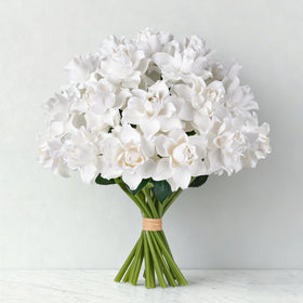 HyeFlora bendable silk gardenia stems for easy custom arrangements