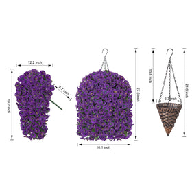 HyeFlora silk orchid branches with realistic detail for porch displays