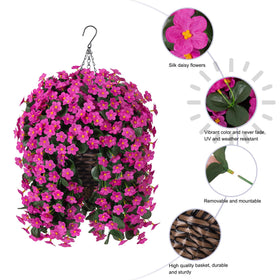 HyeFlora trailing orchid branches create a lush outdoor focal point.