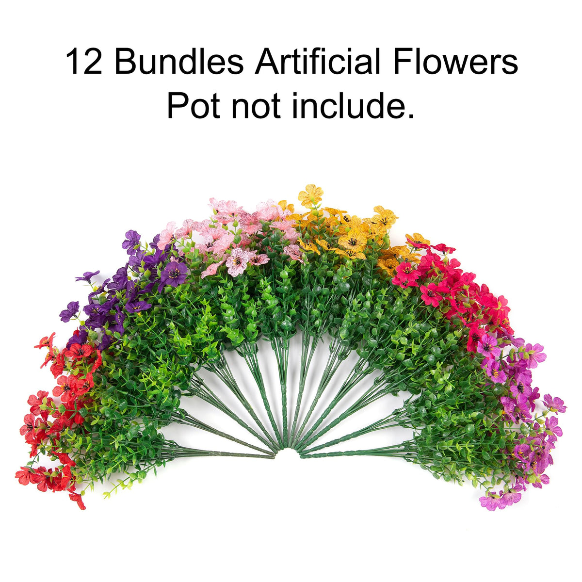 HyeFlora UV-resistant daisy bundle keeps color on sunlit porches.