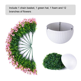 HyeFlora UV-resistant faux flowers stay bright without fading in sun