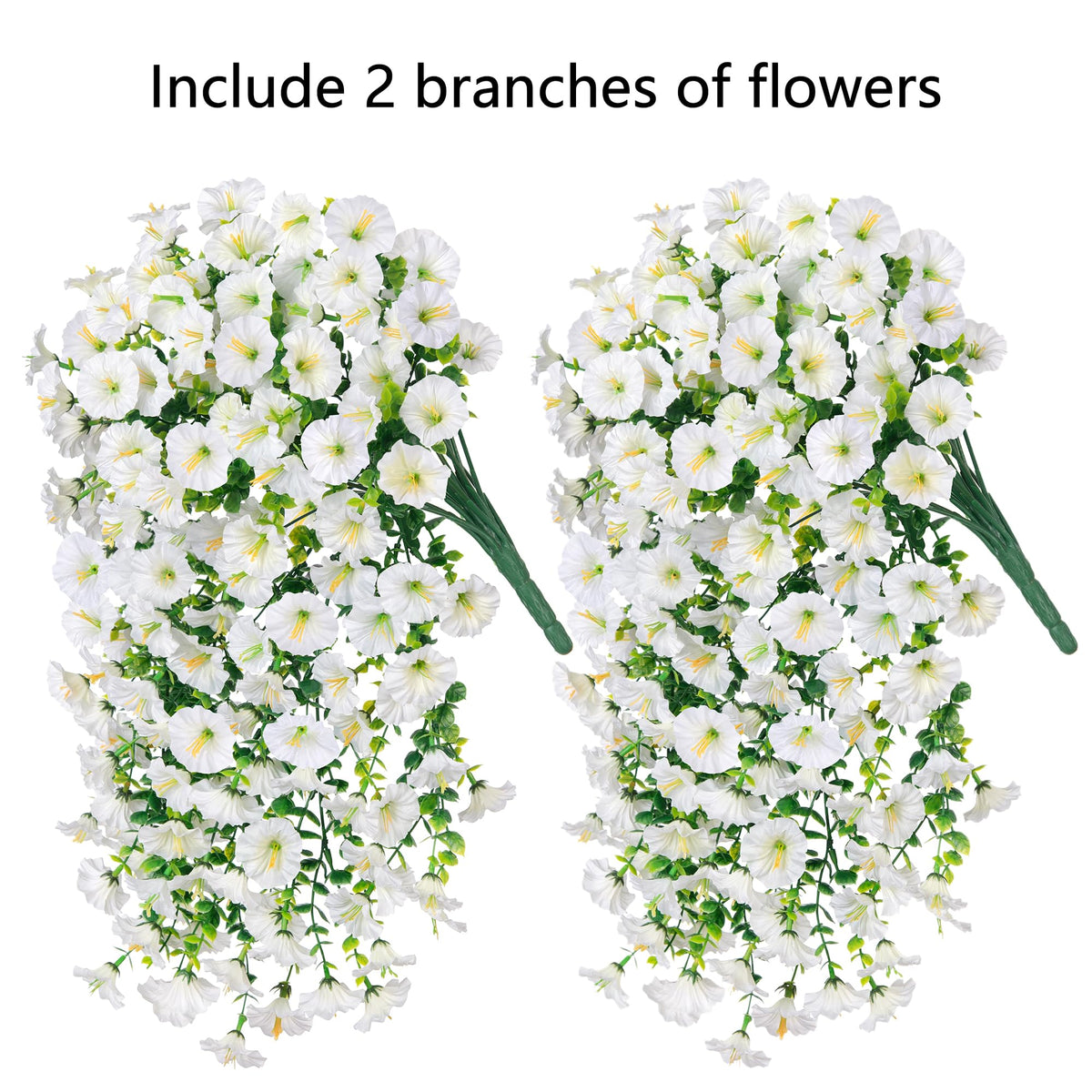 HyeFlora realistic hanging flowers by wall, ideal for creating atmosphere.