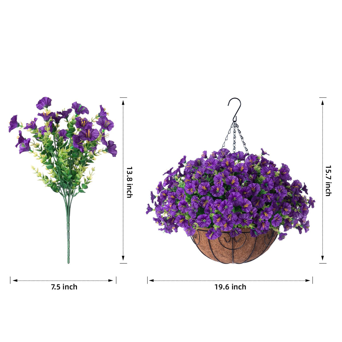 HyeFlora UV-resistant silk flowers—color that endures outdoors.